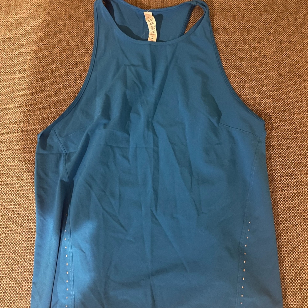 Blue lululemon tank